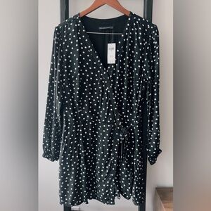 Abercrombie & Fitch Polka Dot Romper